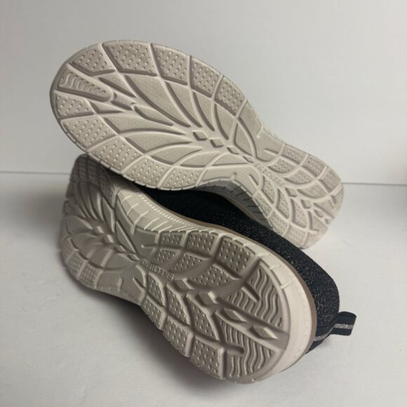 Skechers Womens Virtue Lucent Sneaker Black Size 11 M - Picture 5 of 6